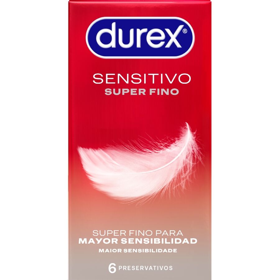 durex super dÜnn, sensitiv, 6 einheiten