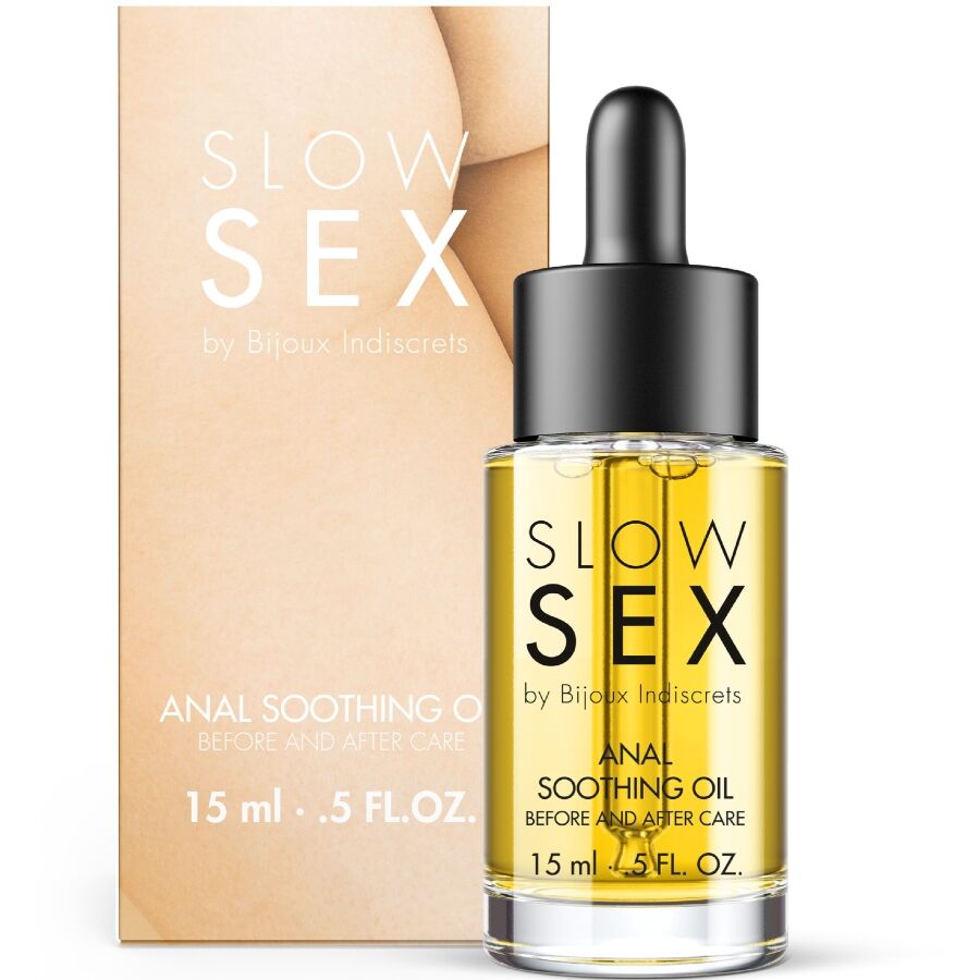 bijoux indiscrets slow sex soothing anal oil 15 ml