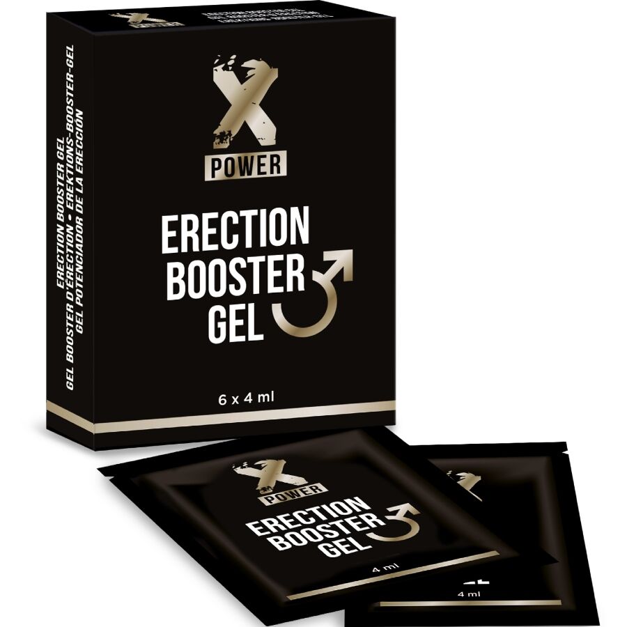 xpower erection booster gel 6 x 4 ml