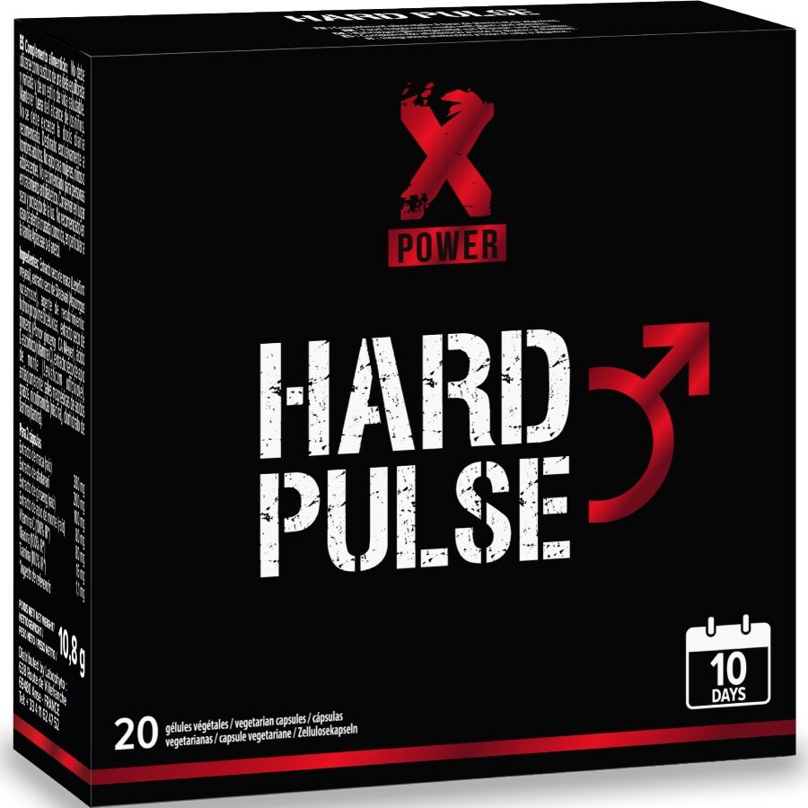xpower hard pulse express kur fÜr 10 tage, mehr erektion und ausdauer, 20 kapseln