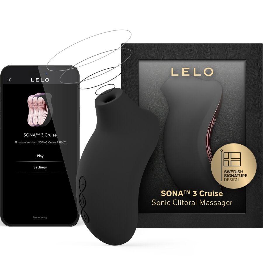 lelo sona 3 cruise sonic klitoralsager schwarz
