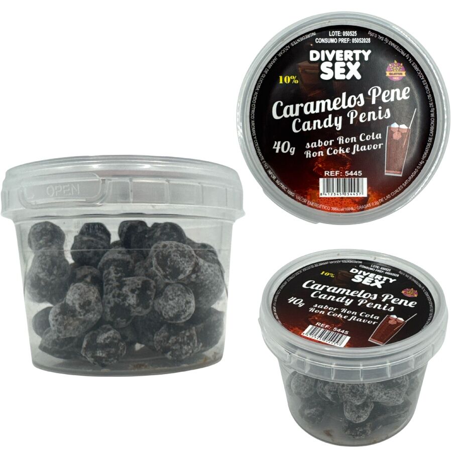 penisbonbons 20er pack mit rum cola geschmack für junggesellenabschiede diverty sex