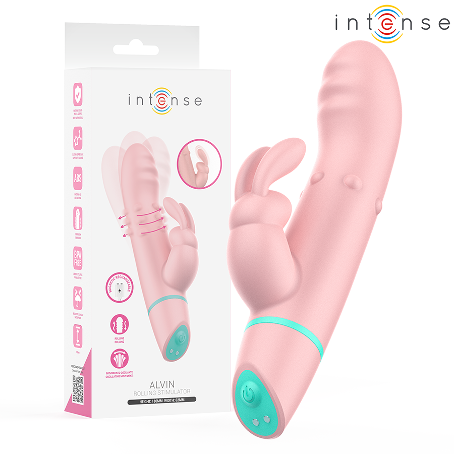 intense alvin kaninchenstimulator rollvibrator + oszillierend