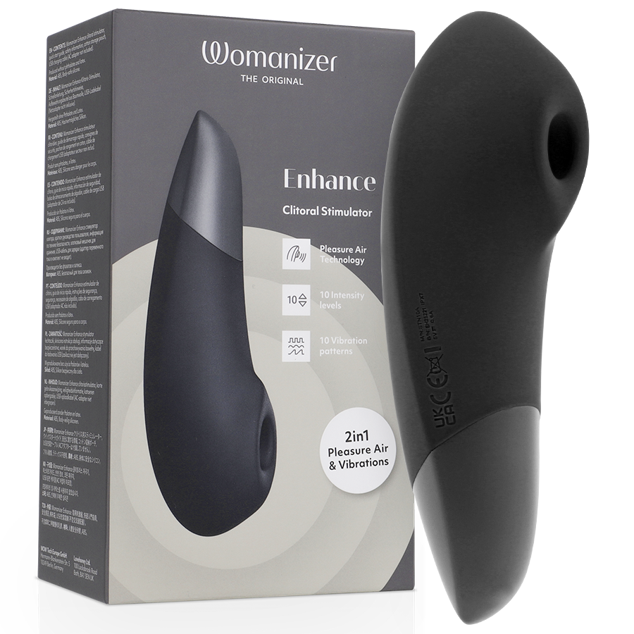 womanizer verbesserung der klitorisstimulation schwarz