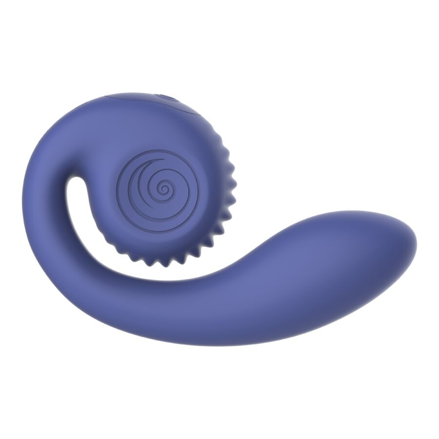 snail vibe gizi lite dual g punkt klitorisvibrator (lila)