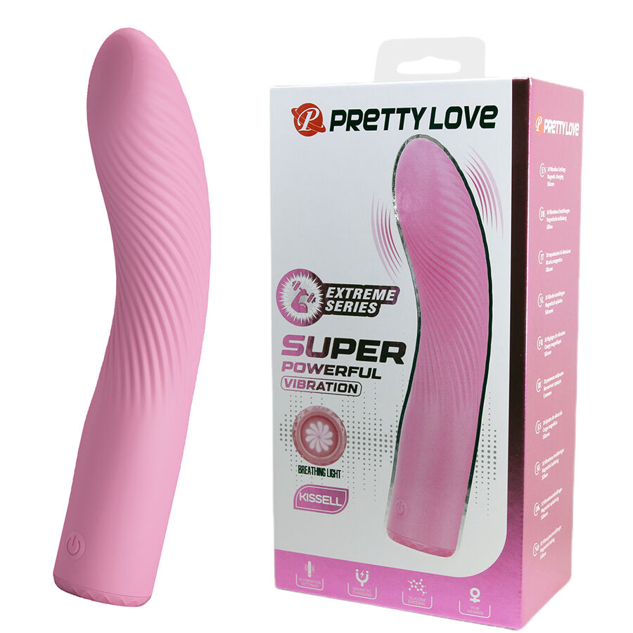 pretty love kisell g spot pink vibrator