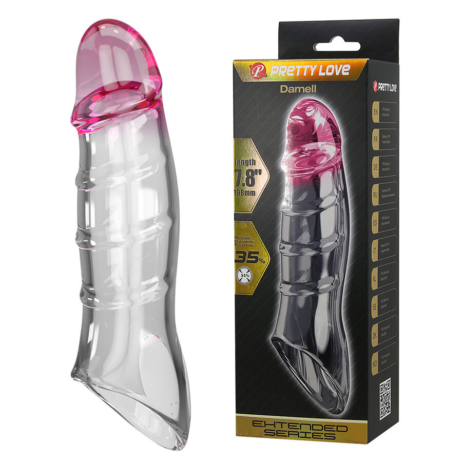 pretty love darnell penis cover mit transparentem effekt