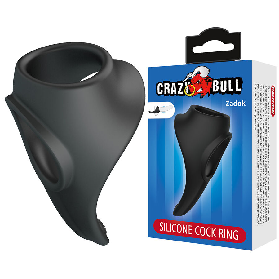 crazy bull zadok ergonomischer ring mit perinealstimulator