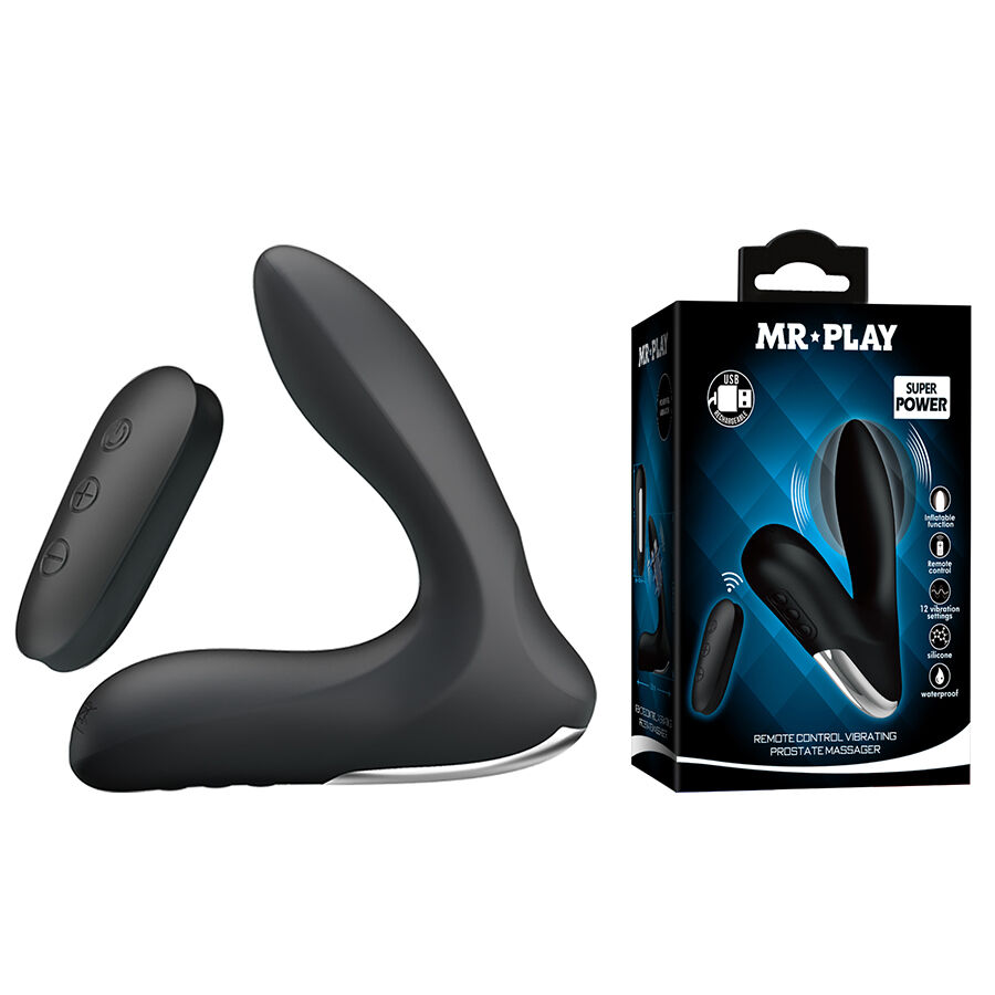 mr play prostata massagegerÄt mit vibrationsfernbedienung