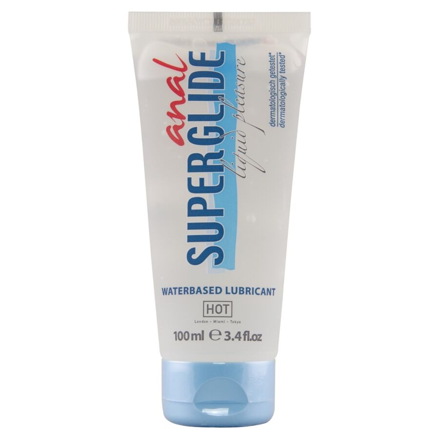 hot anal superglide flÜssiges gleitmittel auf wasserbasis 100 ml