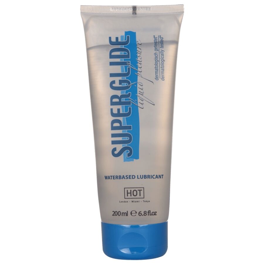 hot superglide liquid pleasure gleitmittel auf wasserbasis 200 ml