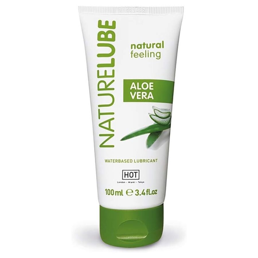 hot nature gleitgel auf wasserbasis mit aloe vera 100 ml