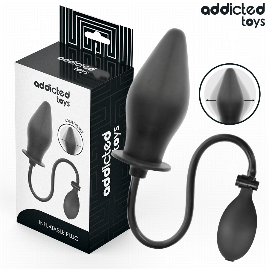 addicted toys plug anal inflable modelo 1