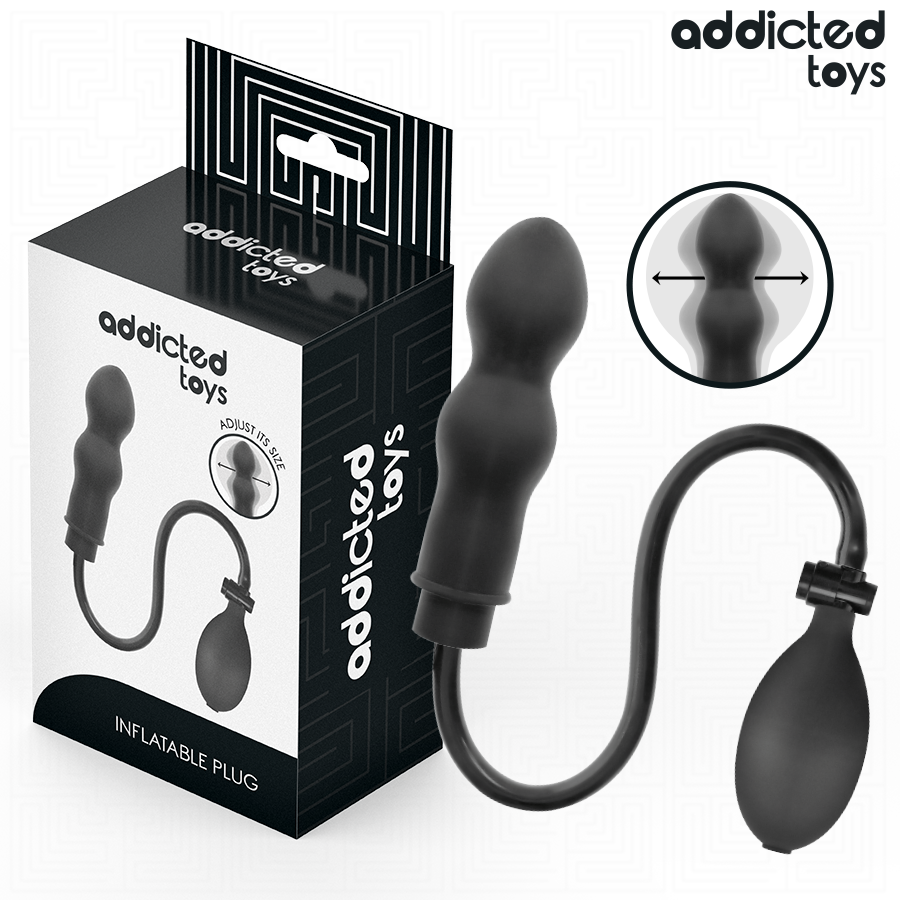 addicted toys plug anal inflable modelo 2