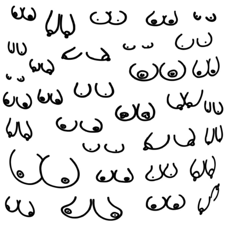 diablo picante square boobs untersetzer 10 unidades