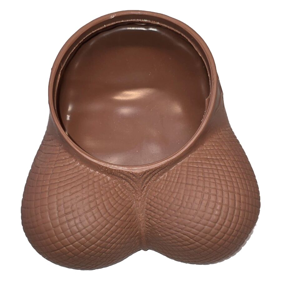 diablo picante eierleerbeutel, dunkler ton