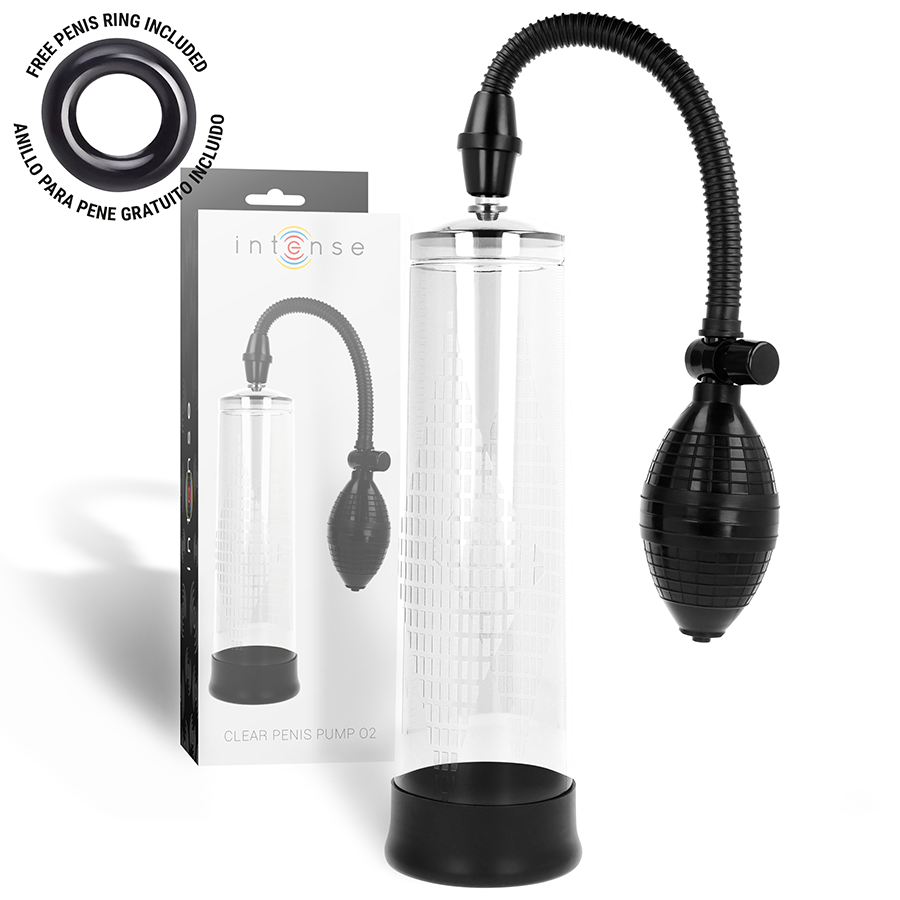 penispumpe mit manometer für härtere erektionen und mehr umfang intense