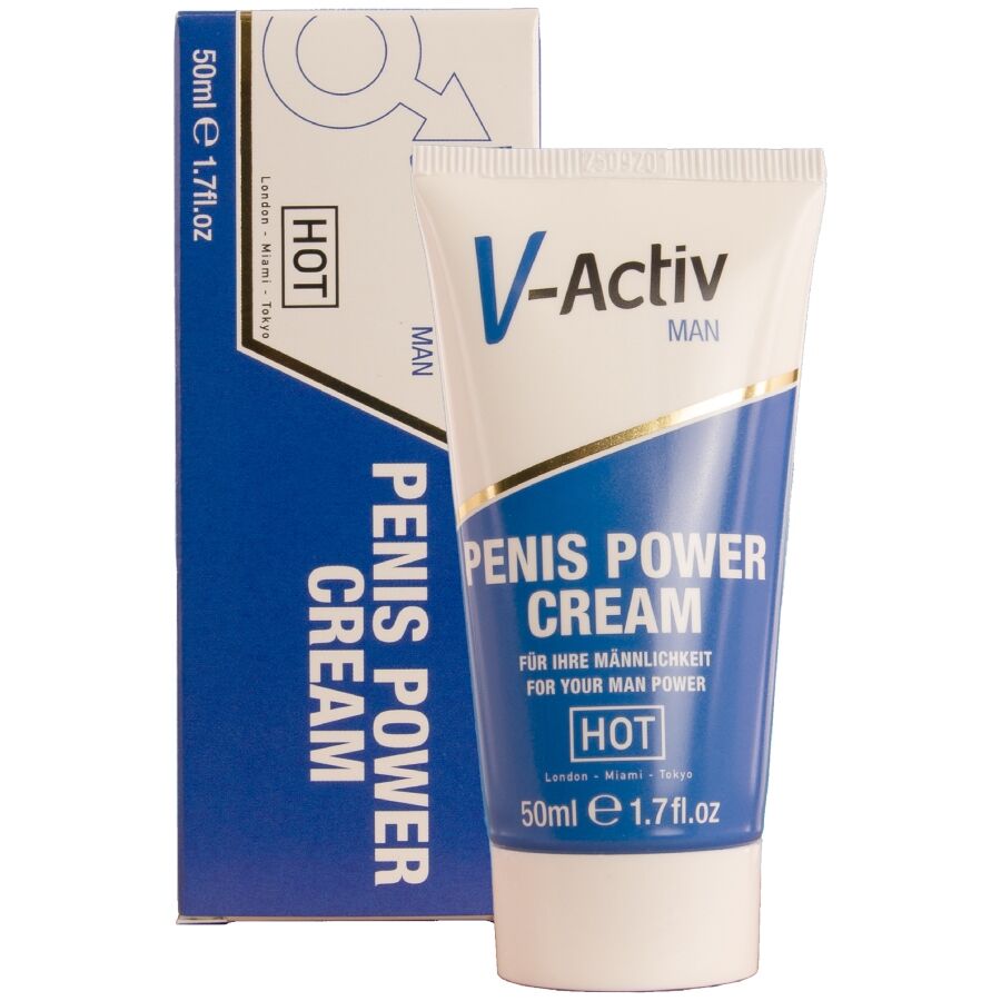 hot v aktiv penis power creme fÜr mÄnner 50 ml