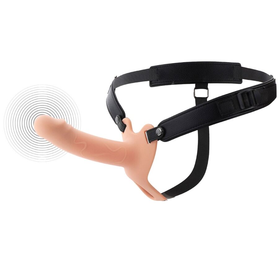 hidden desire inferno vibrierender penis sleeve zum aufschnallen 16 cm