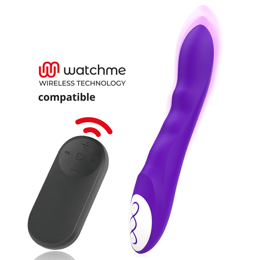 galatea dante lila vibrator, kompatibel mit der drahtlosen watchme technologie