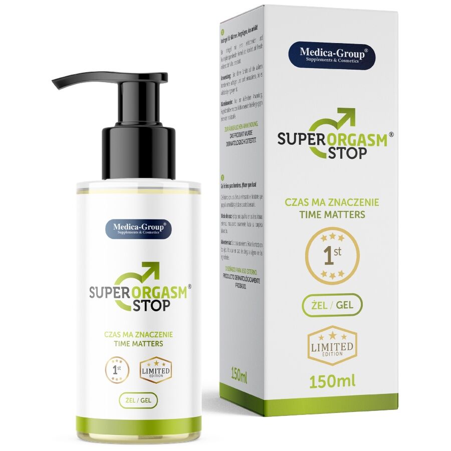 medica group super orgasm stop intimgel fÜr mÄnner 150 ml