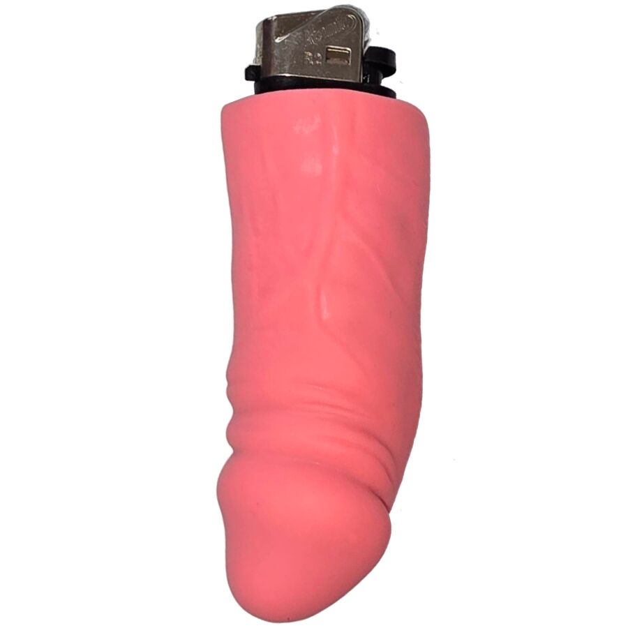 lustiges penis feuerzeug in fuchsia nachfüllbar für partys diablo picante