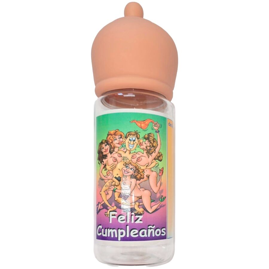 brustflasche 750 ml partygeschenk für junggesellinnenabschied und feiern diablo picante