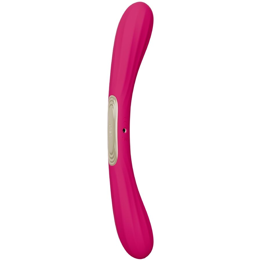 lelo boomerang doppelender vibrator kirsch