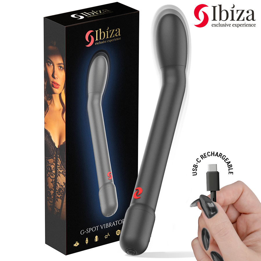 ibiza schwarzer g punkt vibrator mit vibration