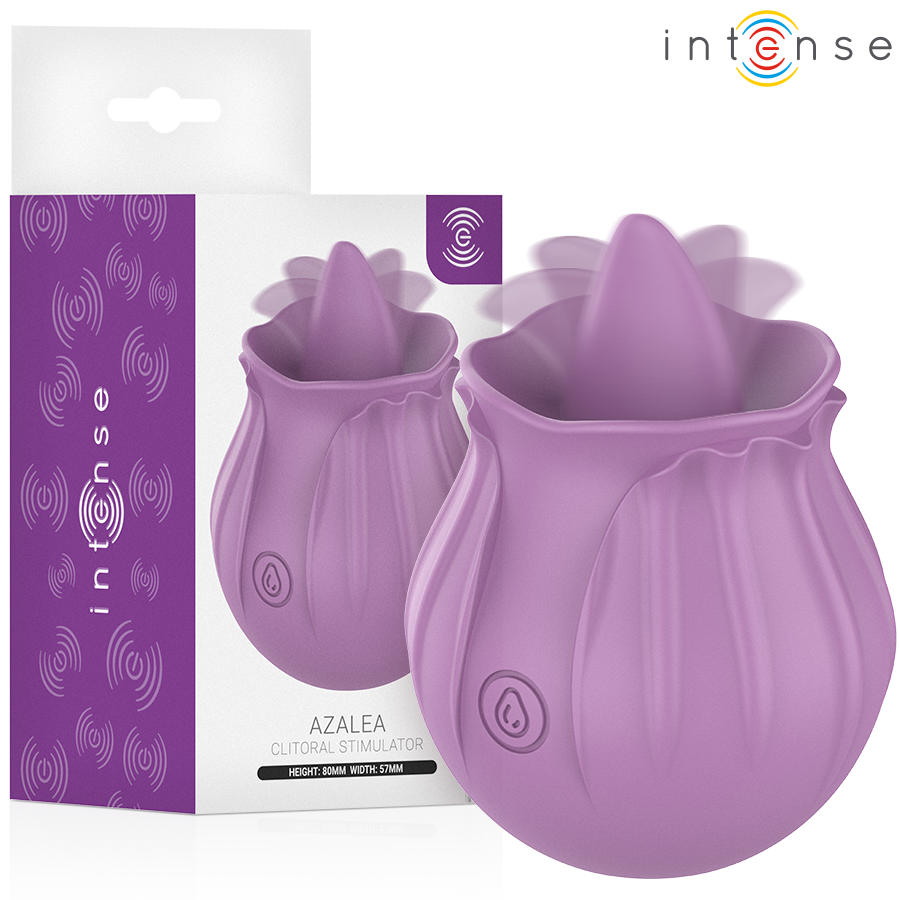 intense azalea blumenklitorisierung 10 vibrationen lila