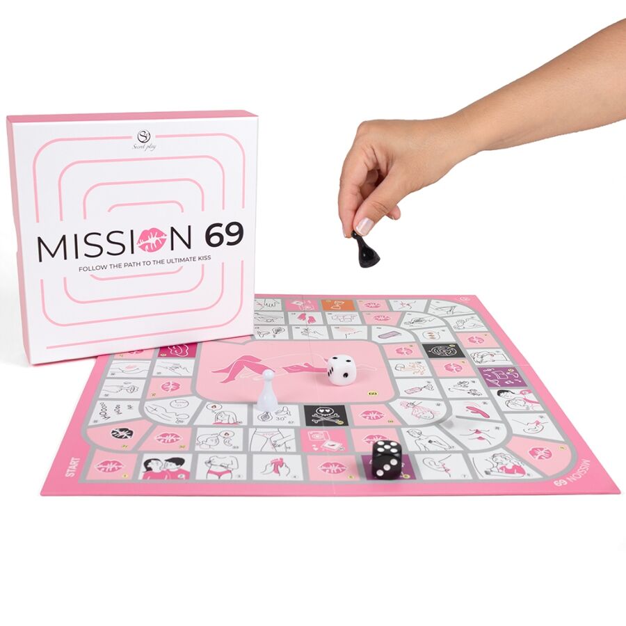 secret play brettspiel fÜr paare "mission 69"