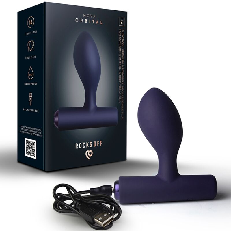 rocks off wiederaufladbarer mini zauberstab mit 16 funktionen, pfingstrosenrosa