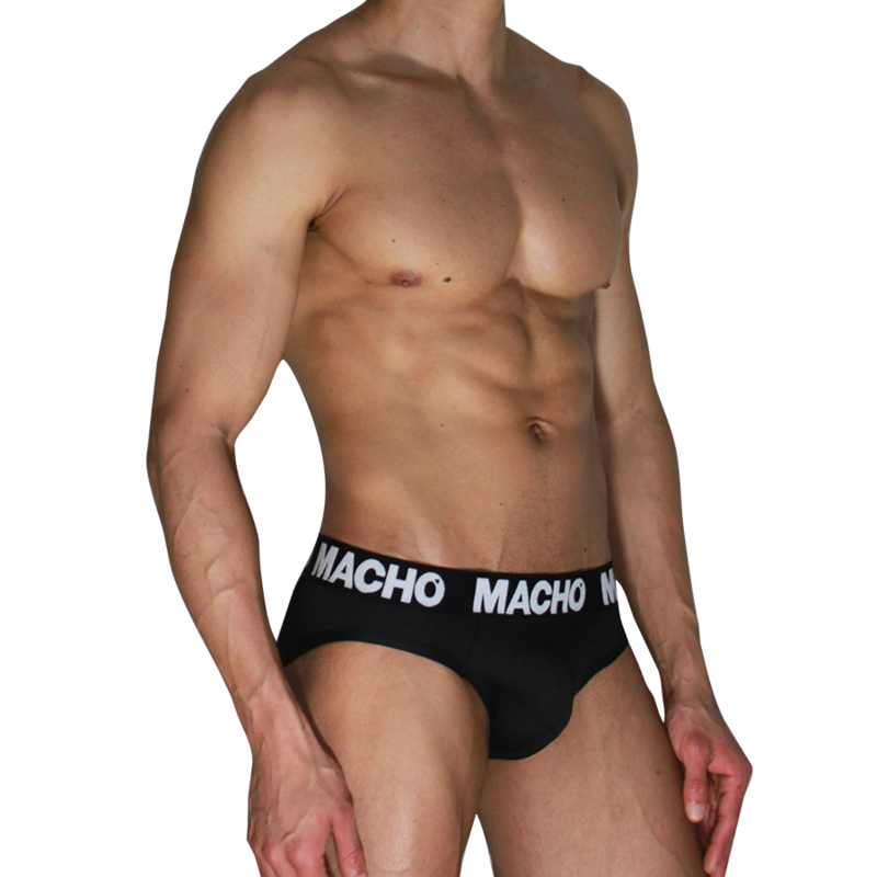 macho mch007 classic slip schwarz + schwarz s
