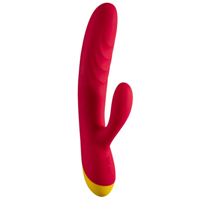romp jazz wiederaufladbarer hasenvibrator rot