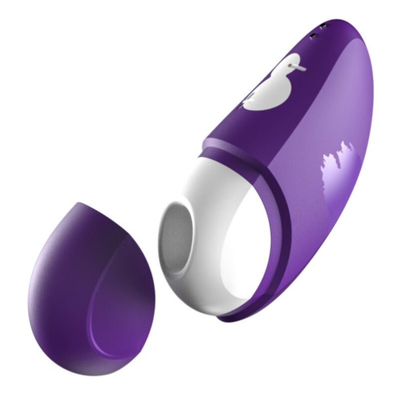 romp free kostenloser klitorasimulator mit deckel, 10 stufen, wiederaufladbar, lila