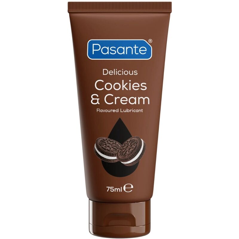 pasante gleitmittelbasierte kekse und sahne auf wasserbasis, 75 ml