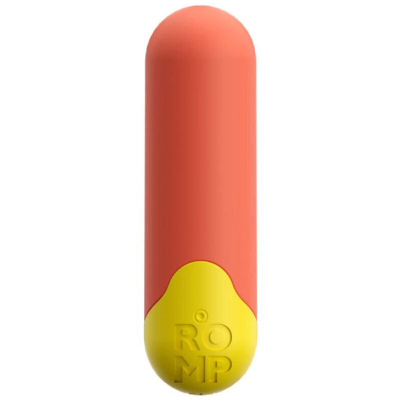 romp riot multifunktions vibrationskugel orange + gelb