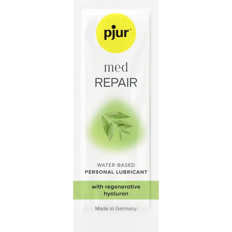 regenerierendes gleitgel 2 ml mit hyaluronsäure und langem gleiten pjur