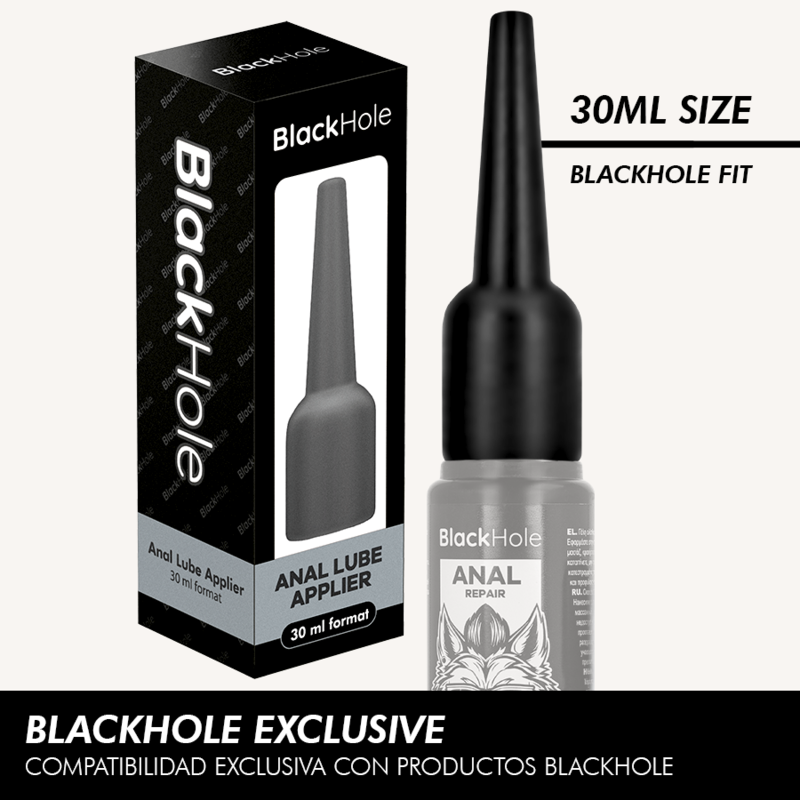 black hole analgleitmittelapplikator, grÖsse s, 30 ml