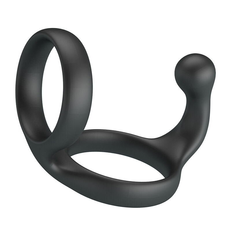 crazy bull florianischer doppel horn und hodenring schwarz