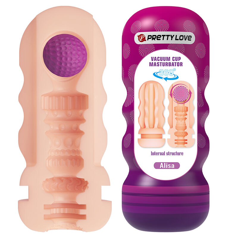 pretty love vaginal glÄttungsmasturbator mit saugaufguss und innenstrukturen