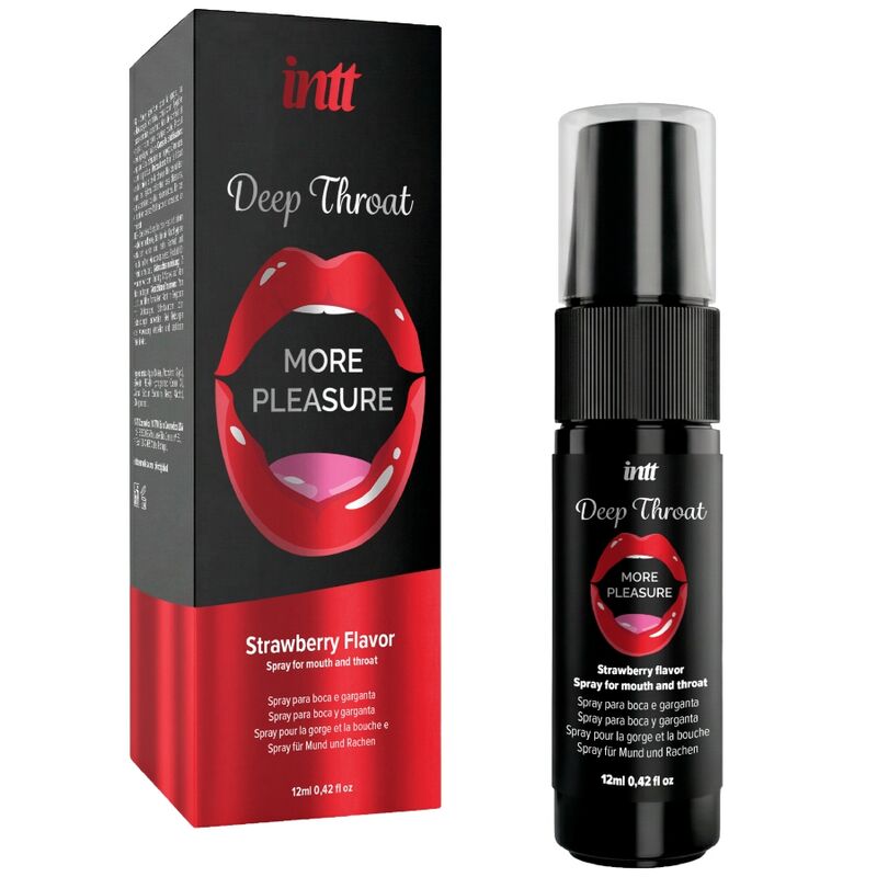 intt deep throat more pleasure oral spray erdbeergeschmack