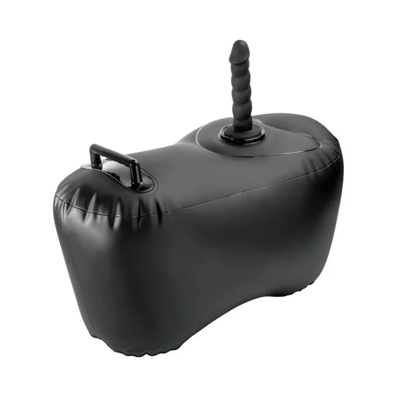 fetish fantasy series aufblasbarer liebessitz body dock mit dildo 69,2 cm schwarz