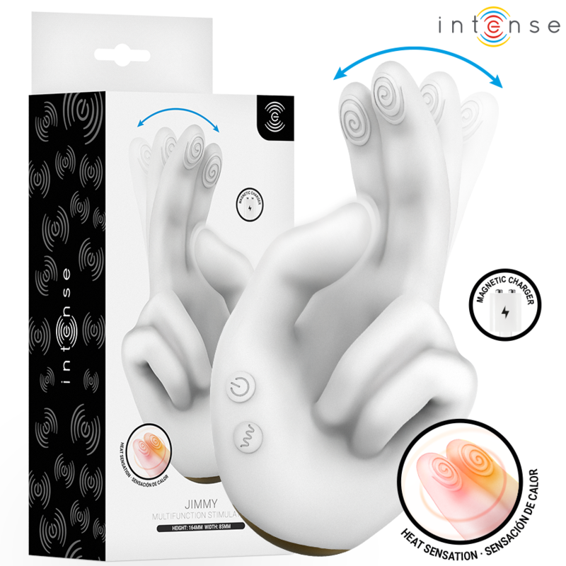 intense jimmy handgeformter multifunktionsstimulator mit vibration und wÄrme
