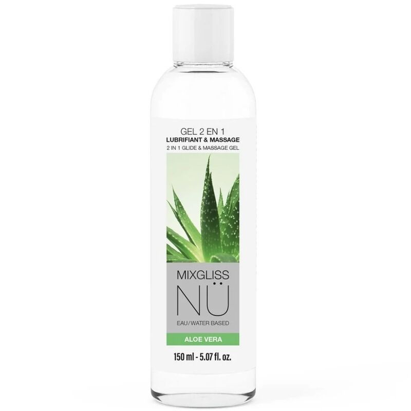 Mixgliss NÜ Aloe Vera Massagegel und Gleitgel, 150 ml