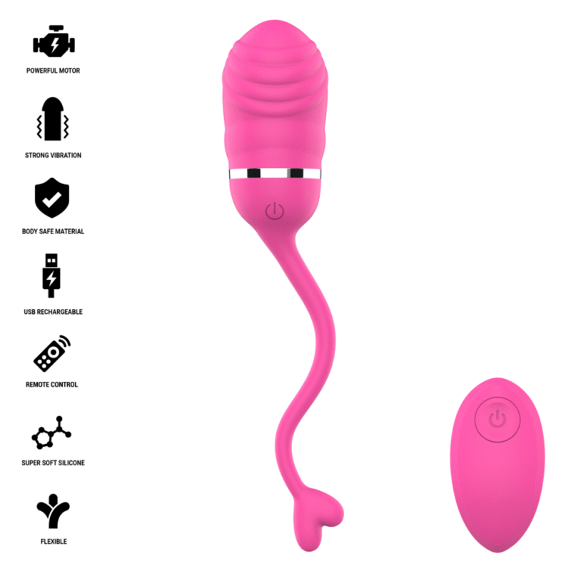 intense sookie fernbedienungs vibrationsei rosa