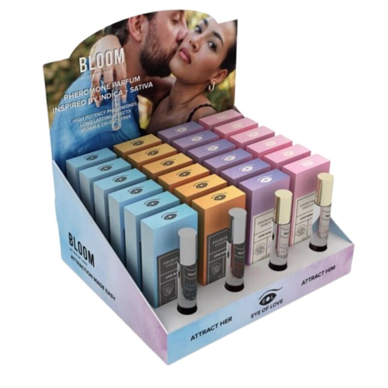 pheromon parfum 24x10 ml set langanhaltender duft luxusverpackung eye of love