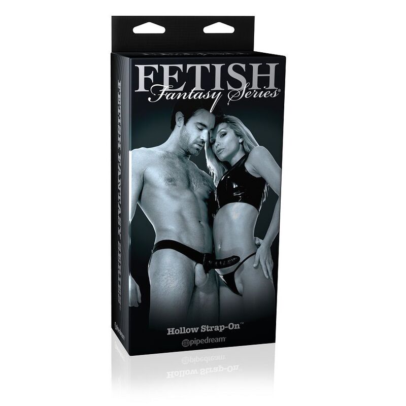 hollow strap on dildo 14 cm für längeren stand und festen halt – pipedreams