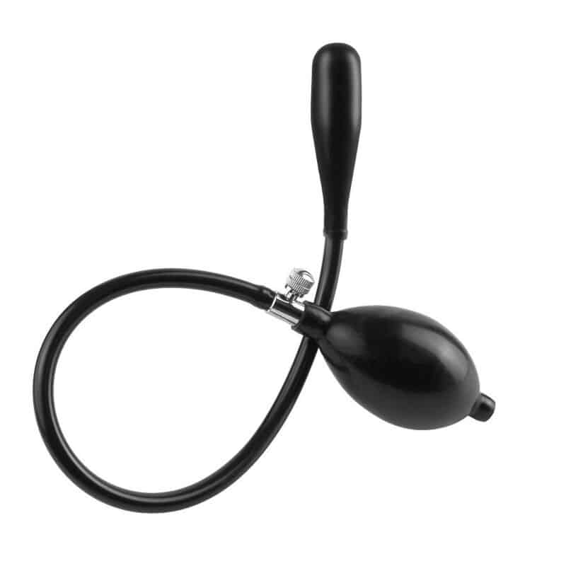 aufblasbarer analplug mit vibration und saugnapf für intensiven druck pipedreams