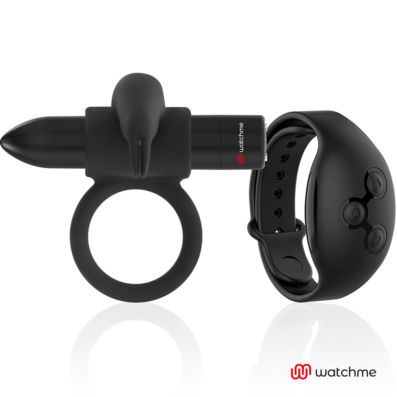 vibrationsring mit fernbedienung für paare aus silikon wasserdicht blacksilver
